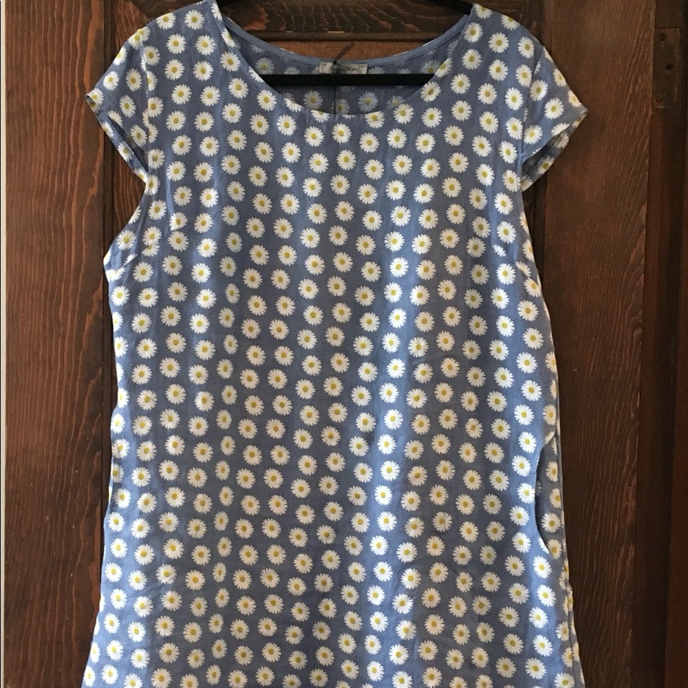 Angela Mara Daisy Linen Dress